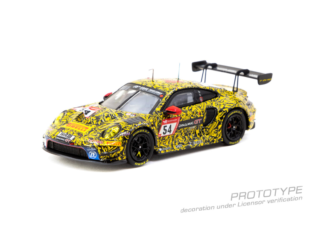 [Preorder] Tarmac Works 1:64 Porsche 911 GT3 R Nürburgring 24h 2023 T64-084-23NUR54 C. Engelhart / A. Güven / L. Heinrich / L. Vanthoor