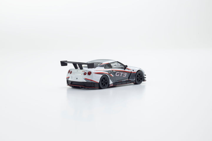 [Preorder] Kyosho 1:64 NISSAN GT-R NISMO GT-3 (White / Presentation) 07131LW