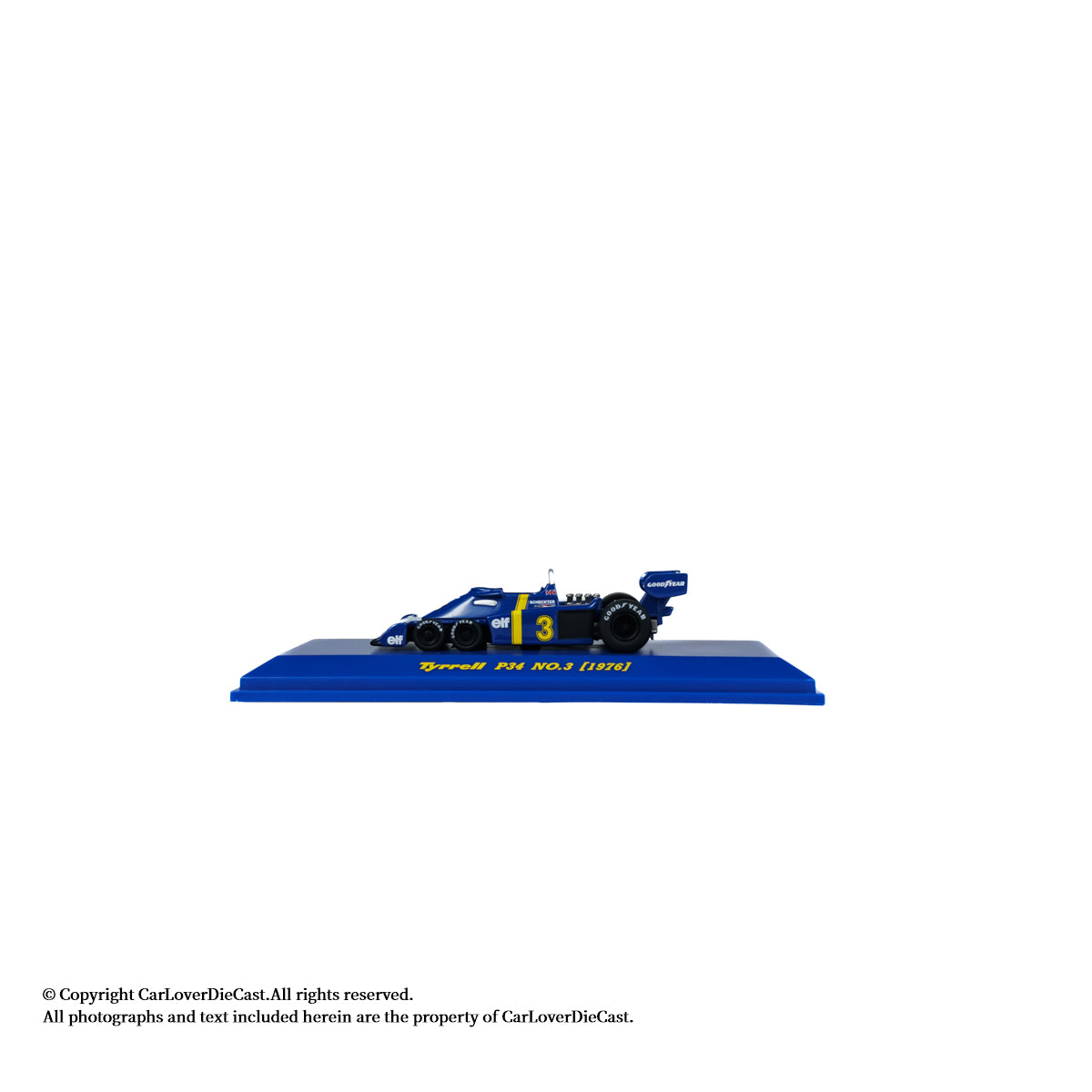 Kyosho 1:64 Tyrrell P34 1976 NO.3 / NO.4 Chinese Version K07038B1