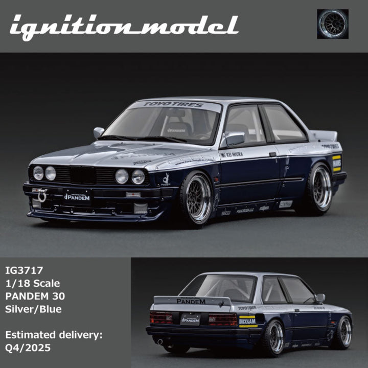 [Preorder] Ignition Model 1:18 PANDEM 30 Silver/White (2 Colours) IG3717/ IG3719