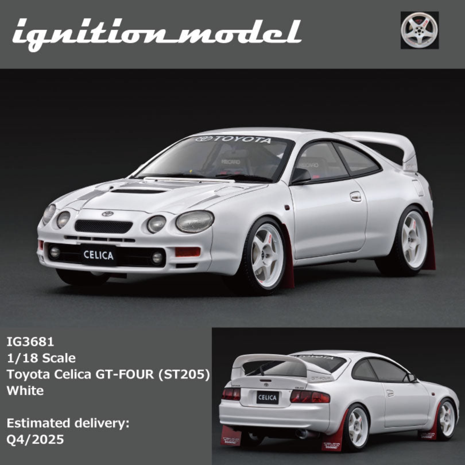 イグニッションモデル ignition model 1/18 トヨタ セリカ Toyota