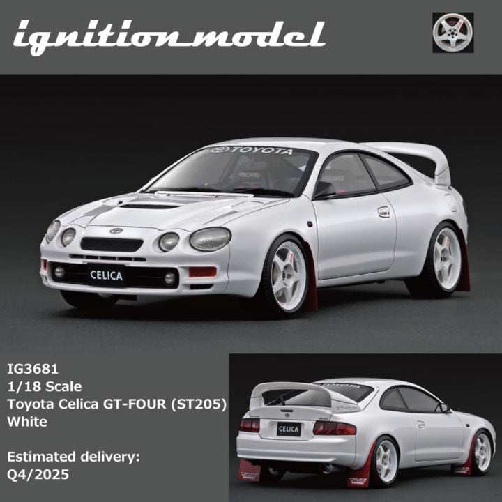 [Preorder] Ignition Model 1:18 Toyota Celica GT-4 (ST205) White/ Yellow/ Black (3 Colours)