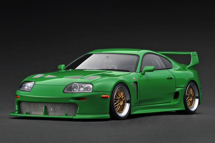[Preorder] Ignition Model 1:18 Toyota Supra (A80) TRD 3000GT Gun Metallic/Green (2 Colours)