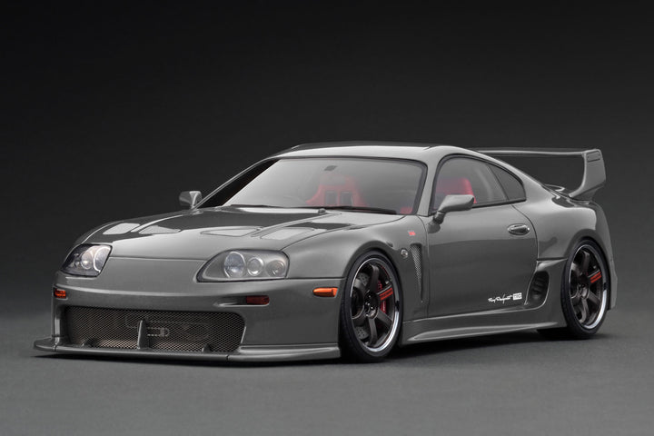 [Preorder] Ignition Model 1:18 Toyota Supra (A80) TRD 3000GT Gun Metallic/Green (2 Colours)