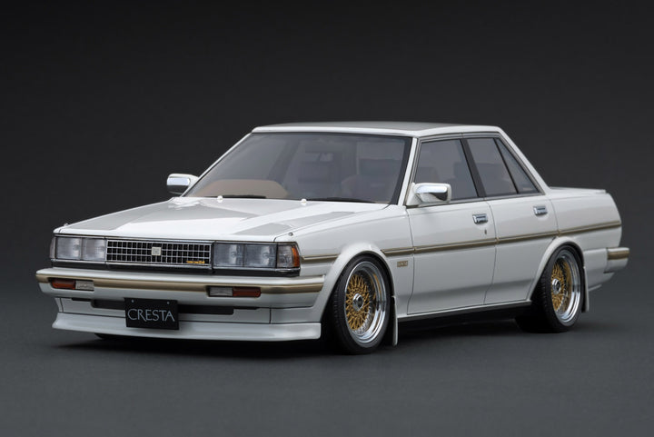 [Preorder] Ignition Model 1:18 Toyota CRESTA GT TWIN TURBO (GX71) Pearl White/Gold (2 Colours)