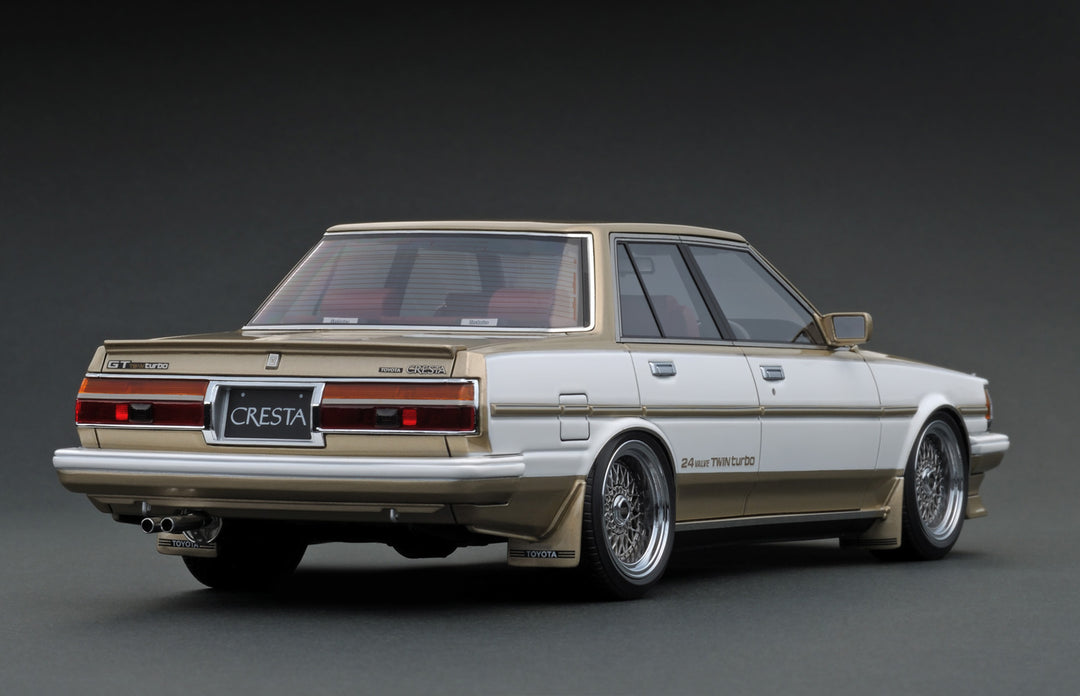 [Preorder] Ignition Model 1:18 Toyota CRESTA GT TWIN TURBO (GX71) Pearl White/Gold (2 Colours)