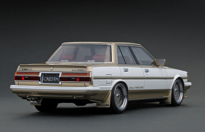 [Preorder] Ignition Model 1:18 Toyota CRESTA GT TWIN TURBO (GX71) Pearl White/Gold (2 Colours)