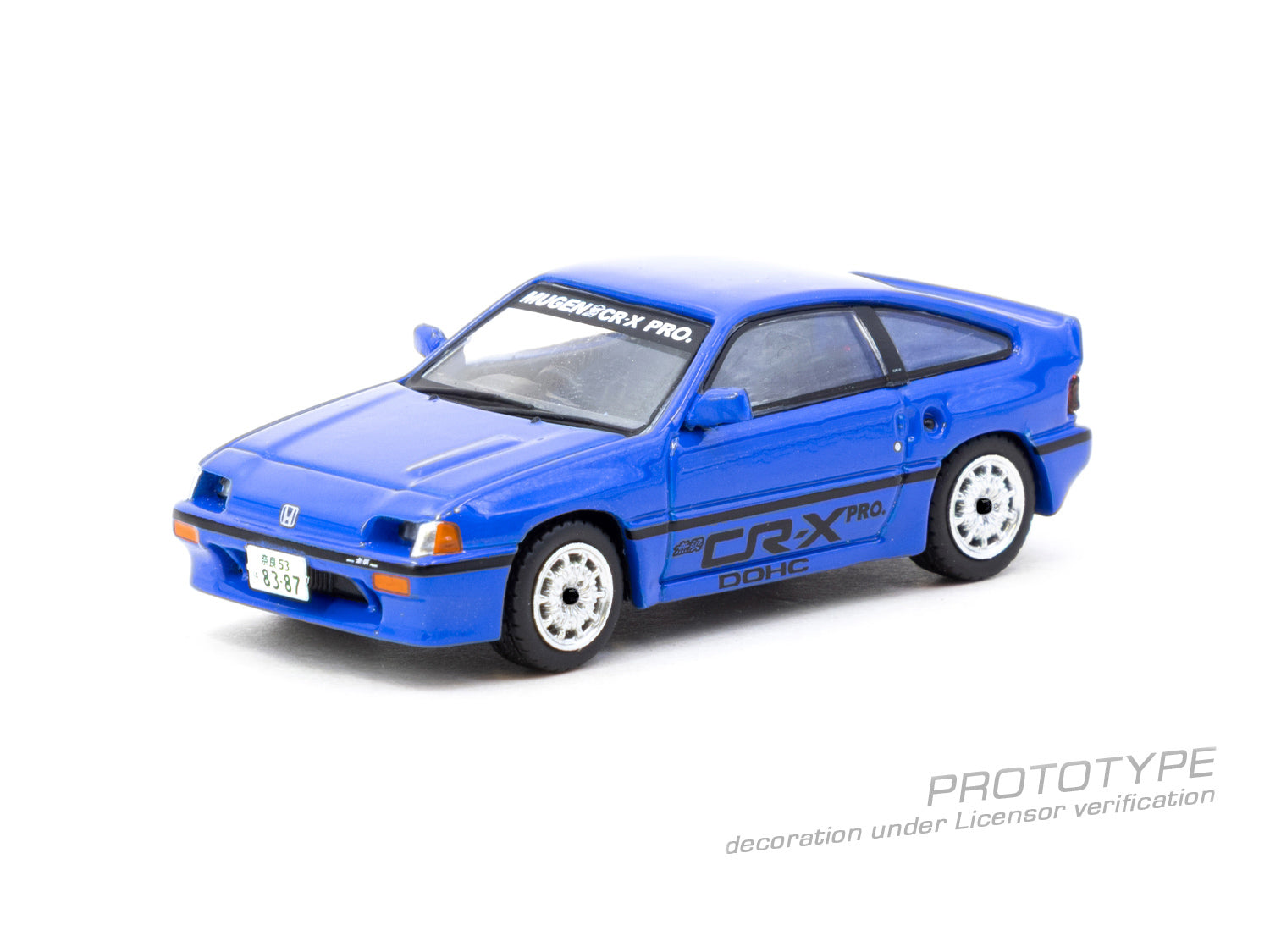Tarmac Works 1:64 HONDA Ballade Sports MUGEN CR-X PRO Blue T64G