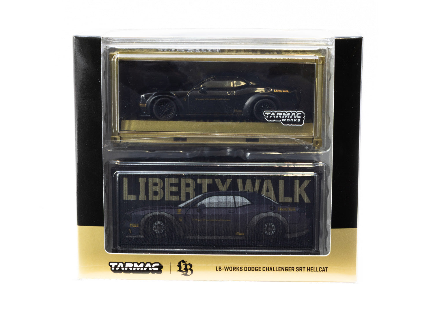リバティウォークLBWK DODGE tarmac 限定 Tarmac Works 1:64 Scale LB-WORKS Dodge Challenger SRT