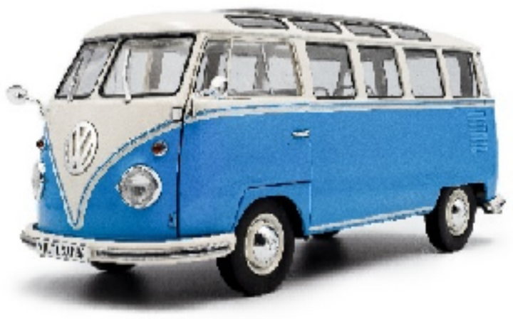 [Preorder] Solido 1:18 VOLKSWAGEN T1 SAMBA 1962 (2 Colours) S1813401/S1813402