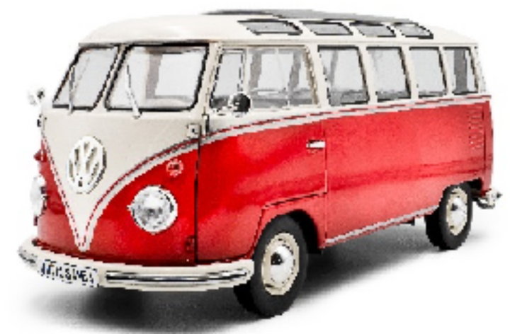 [Preorder] Solido 1:18 VOLKSWAGEN T1 SAMBA 1962 (2 Colours) S1813401/S1813402
