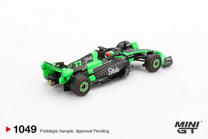 [Preorder] MINIGT 1:64 F1 Kick Sauber C44 #77 Valtteri Bottas 2024 F1 2024 Chinese GP MGT01049-BL