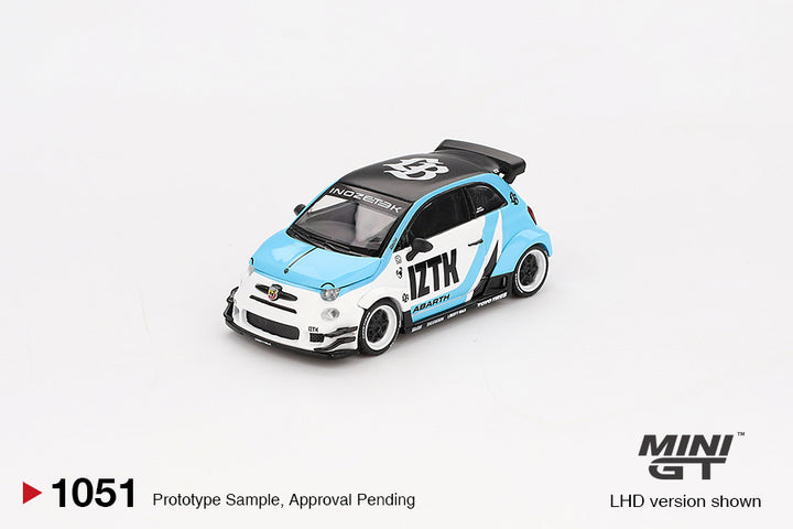 [Preorder] MINIGT 1:64 Abarth 595 LB-WORKS x Abas Works IZTK MGT01051-BL