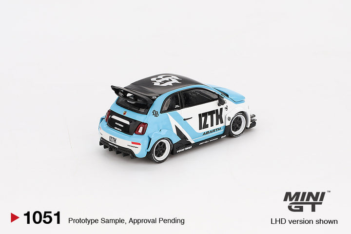 [Preorder] MINIGT 1:64 Abarth 595 LB-WORKS x Abas Works IZTK MGT01051-BL