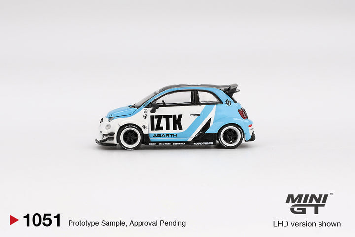 [Preorder] MINIGT 1:64 Abarth 595 LB-WORKS x Abas Works IZTK MGT01051-BL