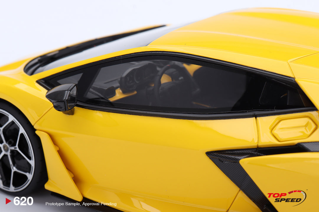 [Preorder] TOPSPEED 1:18 Lamborghini Revuelto Giallo TS0620