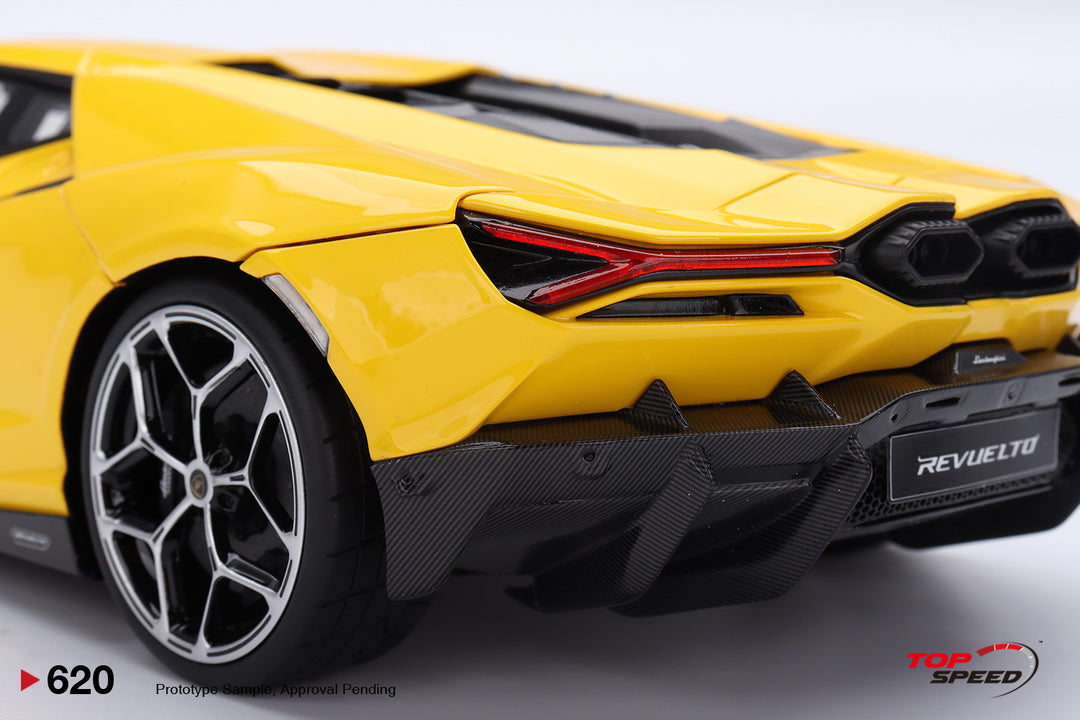 [Preorder] TOPSPEED 1:18 Lamborghini Revuelto Giallo TS0620