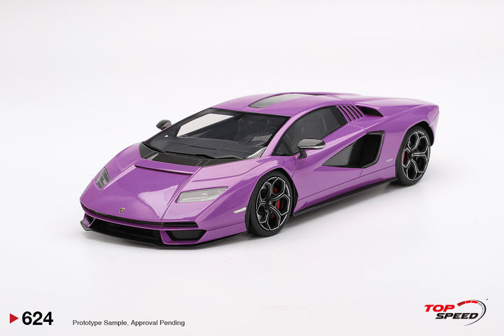 [Preorder] TOPSPEED 1:18 Lamborghini LPI 800-4 Viola 30th TS0624