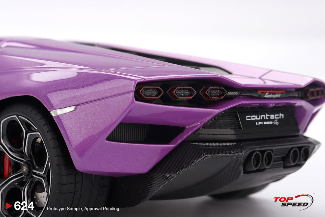[Preorder] TOPSPEED 1:18 Lamborghini LPI 800-4 Viola 30th TS0624