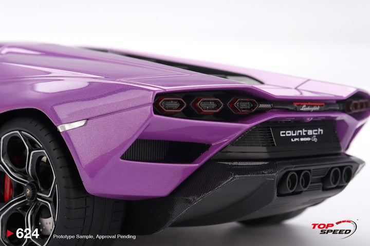 [Preorder] TOPSPEED 1:18 Lamborghini LPI 800-4 Viola 30th TS0624