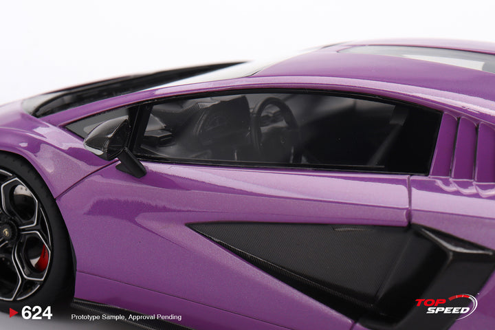 [Preorder] TOPSPEED 1:18 Lamborghini LPI 800-4 Viola 30th TS0624