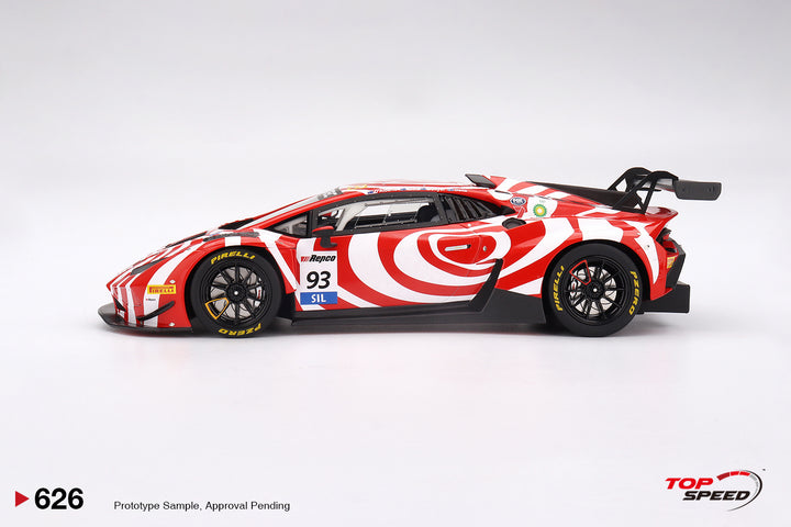 [Preorder] TOPSPEED 1:18 Lamborghini Huracan GT3 EVO2 #93 Wall Racing 2024 Bathurst 12 Hrs TS0626