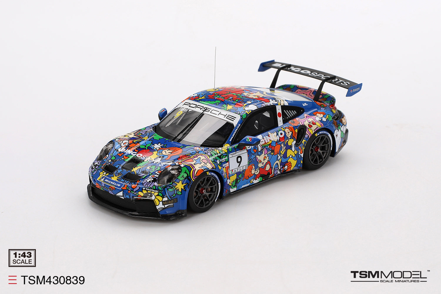 sarimimi Preorder] TimeMicro 1:64 Porsche 992 GT3 RS Polar Gray TM644648