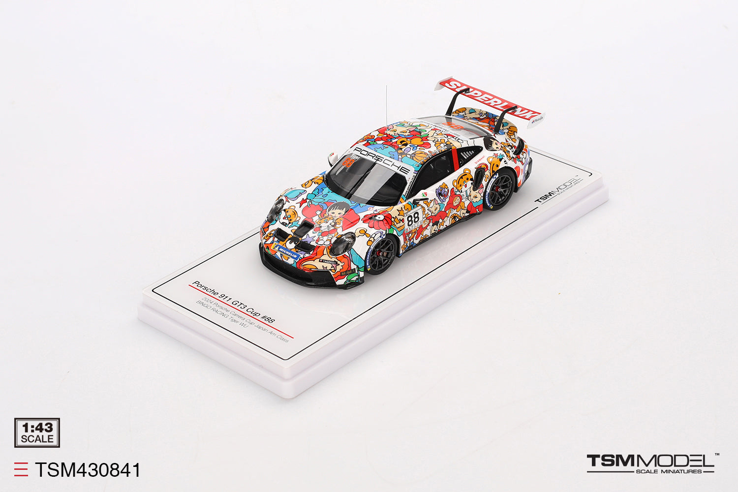 TSM 1:43 Porsche 911 GT3 Cup (3 Variants)TSM430839 TSM430840