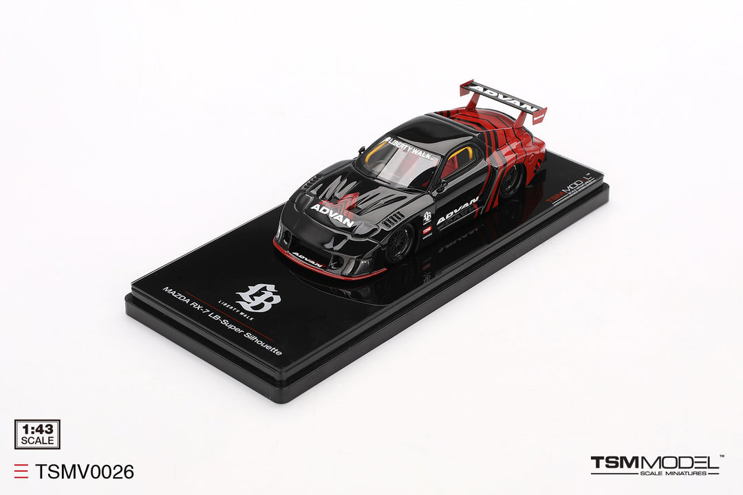 TSM 1:43 MAZDA RX-7 LB-Super Silhouette Advan TSMV0026 – Horizon Diecast