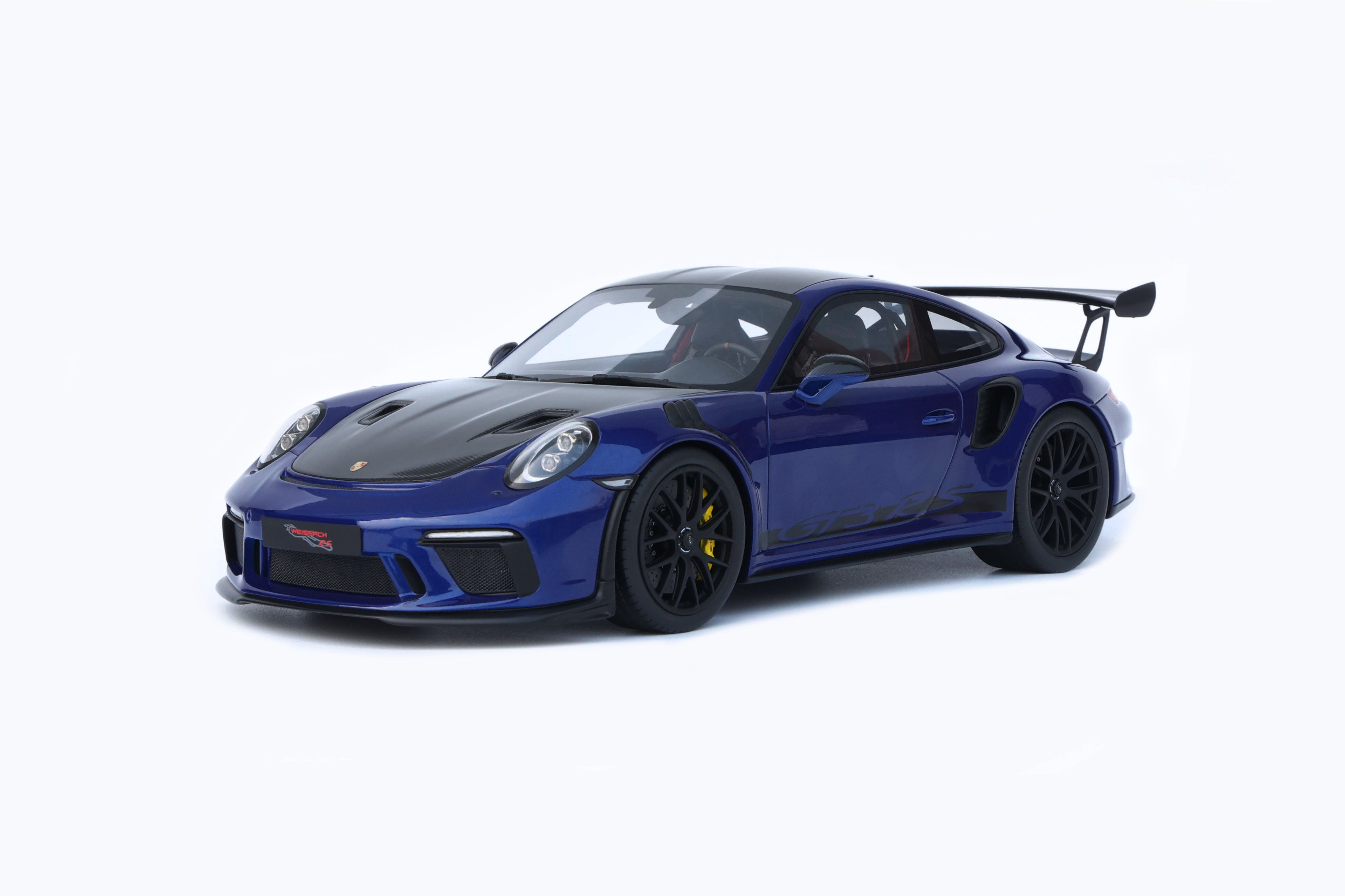 ミニカー GT Spirit 1/18 Porsche 911 GT3 RS GT Spirit 1:18 PORSCHE 911 [991.2] GT3 RS WP BLUE 2018 GT526