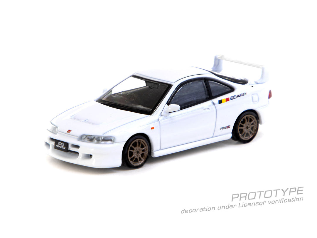 [Preorder] Tarmac Works 1:64 Honda Integra TYPE R DC2 MUGEN Championship White T64G-TL059-WH