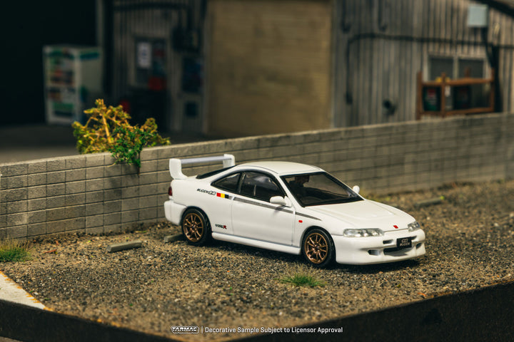 [Preorder] Tarmac Works 1:64 Honda Integra TYPE R DC2 MUGEN Championship White T64G-TL059-WH