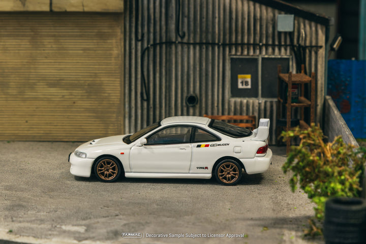 [Preorder] Tarmac Works 1:64 Honda Integra TYPE R DC2 MUGEN Championship White T64G-TL059-WH