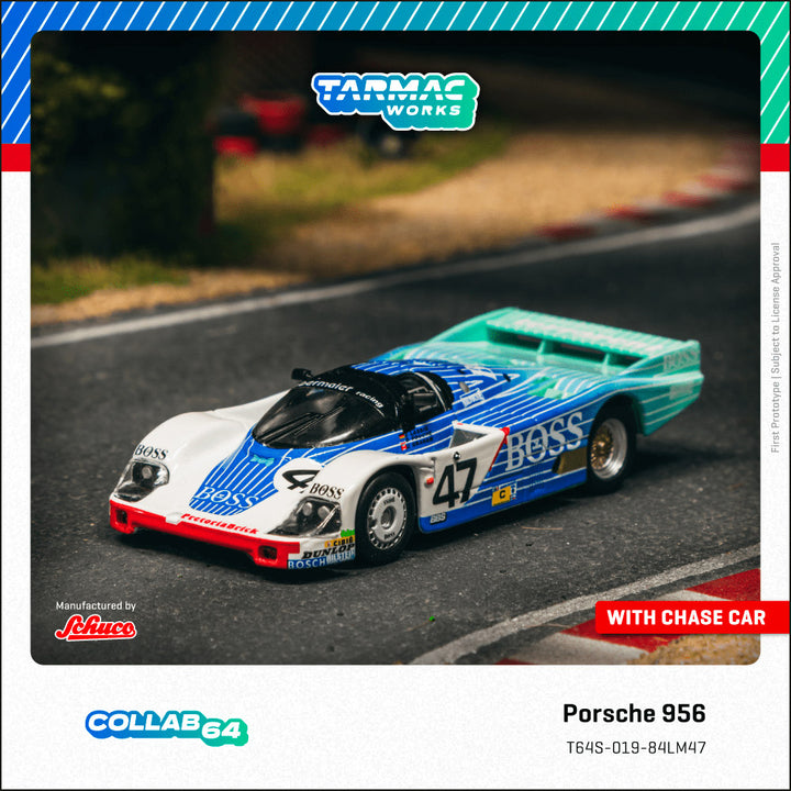 [Preorder] Tarmac Works 1:64 Porsche 956 Le Mans 1984 #47 T64S-019-84LM47