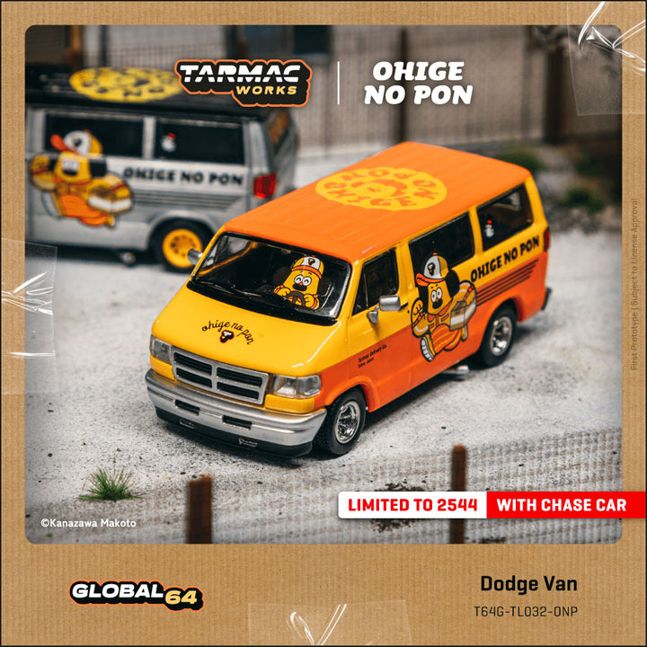 [Preorder] Tarmac Works 1:64 Dodge Van OHIGE no PON T64G-TL032-ONP