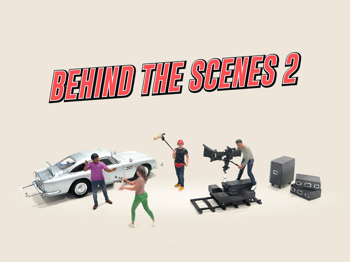 [Preorder] American Diorama 1:64 Figure set - Behind the Scenes 2 AD-2428