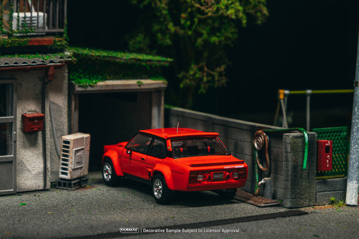 [Preorder] Tarmac Works 1:64 FIAT 131 ABARTH Rally Stradale Red T64R-094-RE