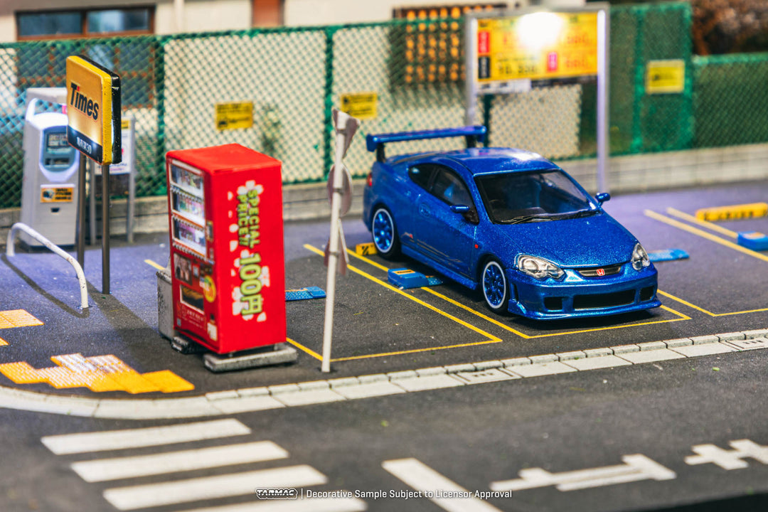 [Preorder] Tarmac Works 1:64 Honda Integra TYPE R DC5 Custom Blue Metallic T64R-TL022-BL