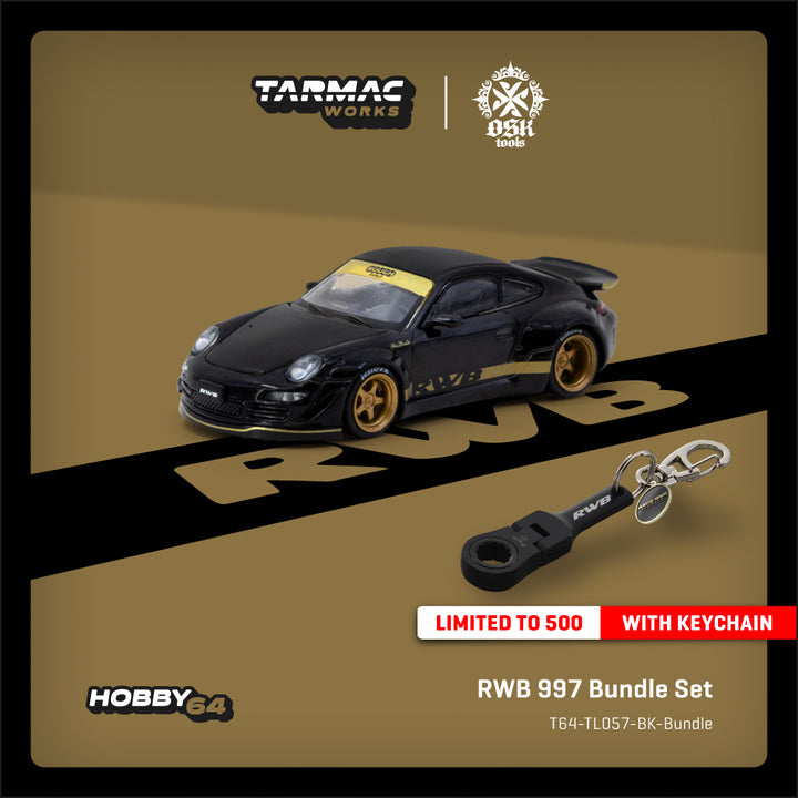[Preorder] Tarmac Works 1:64 OSK Tools x RWB x Tarmac Works Bundle Set T64-TL057-BK-Bundle