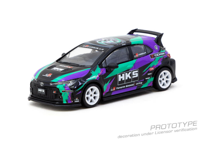 [Preorder] Tarmac Works 1:64 HKS Toyota GR Corolla T64G-066-HKS