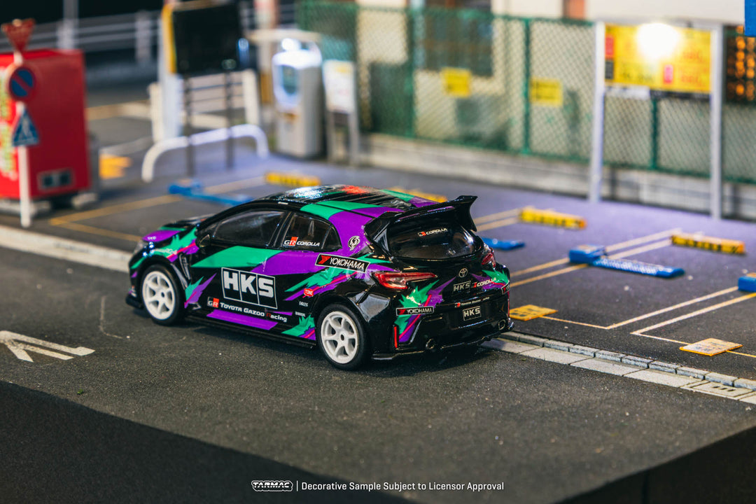 [Preorder] Tarmac Works 1:64 HKS Toyota GR Corolla T64G-066-HKS
