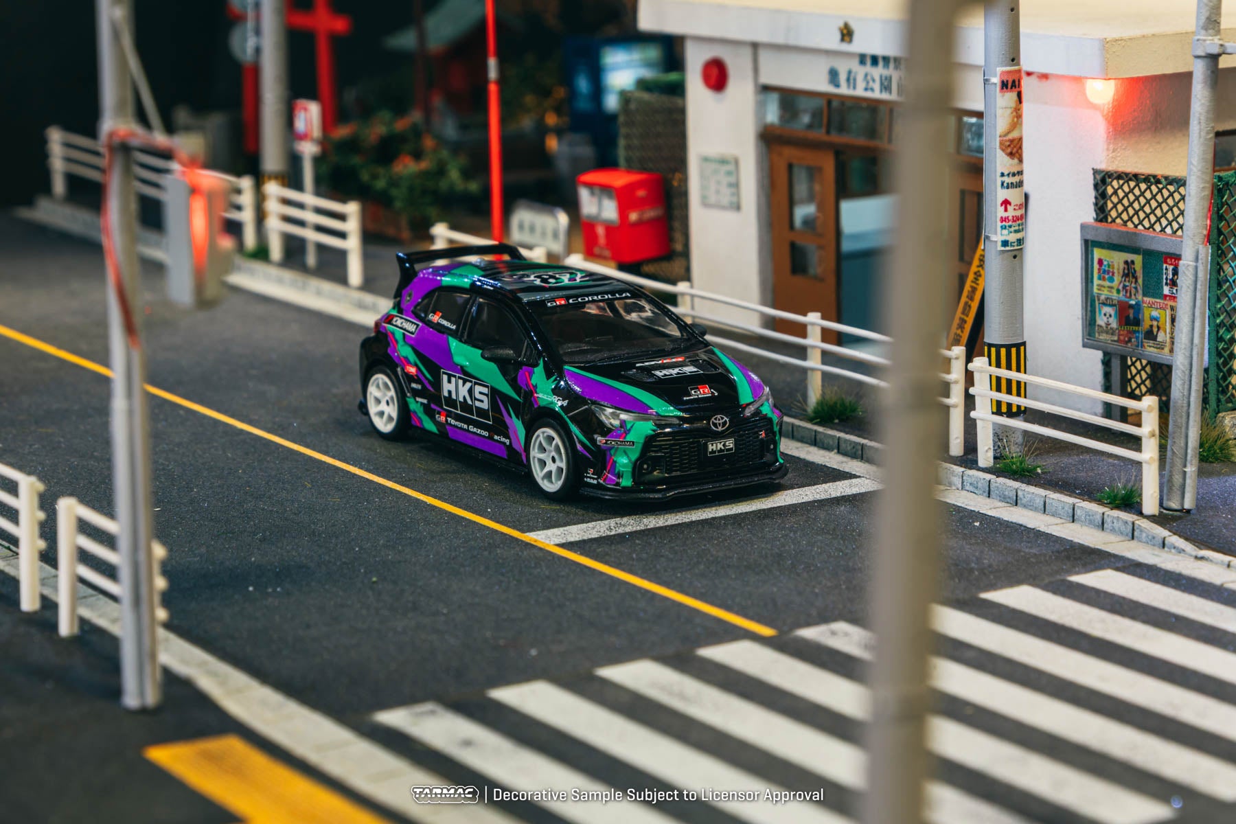 Preorder] Tarmac Works 1:64 HKS Toyota GR Corolla T64G-066-HKS