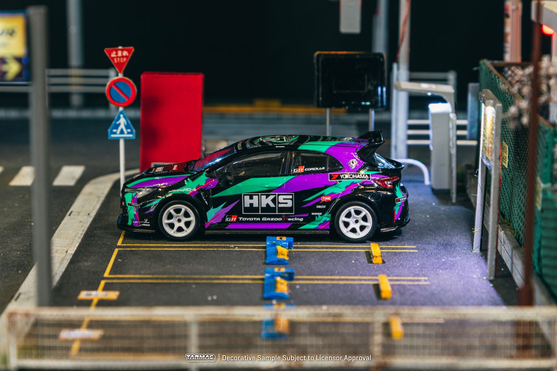 Preorder] Tarmac Works 1:64 HKS Toyota GR Corolla T64G-066