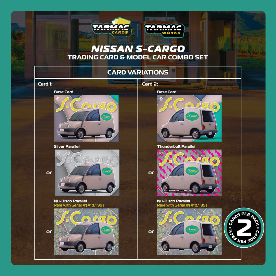 [Preorder] Tarmac Works 1:64 Nissan S-Cargo Presentation T64G-073-PRE