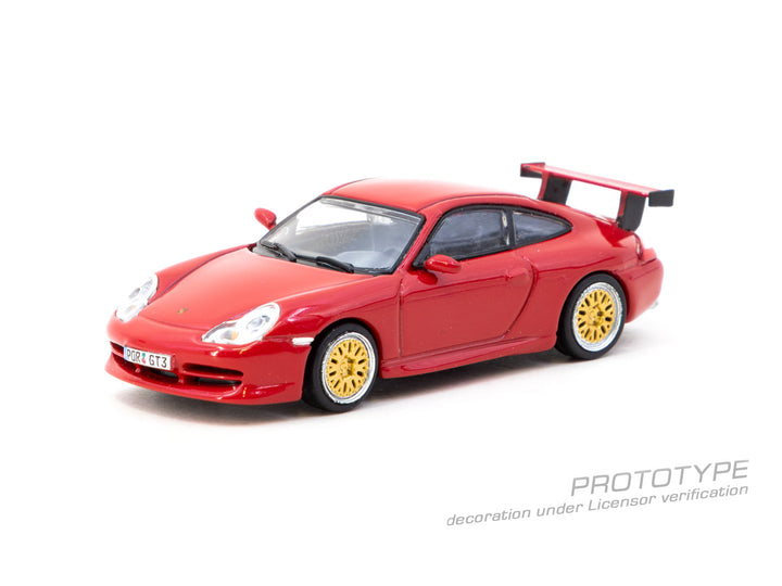 [Preorder] Tarmac Works 1:64 Porsche 911 GT3 (type 996) Red T64G-069-RE