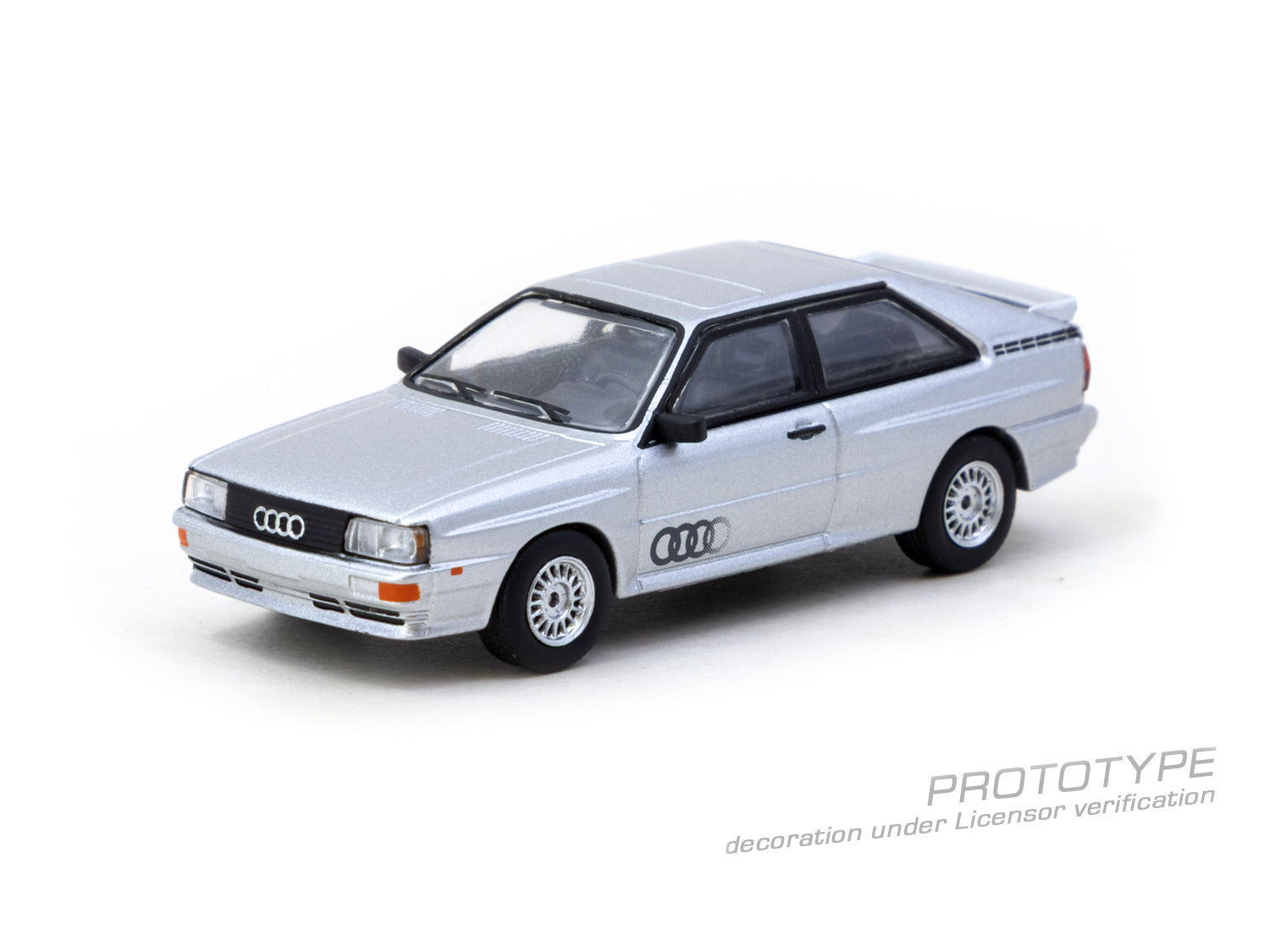 Preorder] Tarmac Works 1:64 Audi Quattro Silver T64S-025-SL