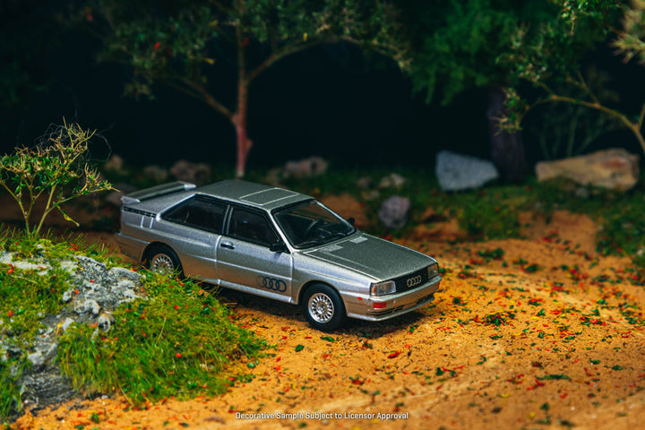 [Preorder] Tarmac Works 1:64 Audi Quattro Silver T64S-025-SL