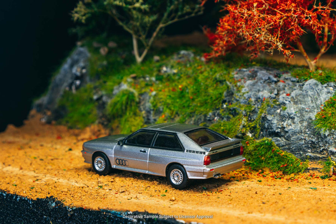 [Preorder] Tarmac Works 1:64 Audi Quattro Silver T64S-025-SL