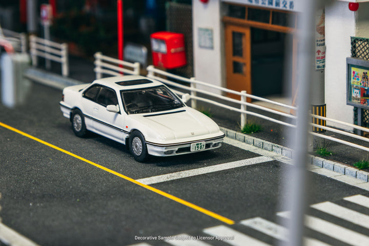 [Preorder] Tarmac Works J collection 1:64 Honda Prelude (BA4) White JC64-TL009-WH