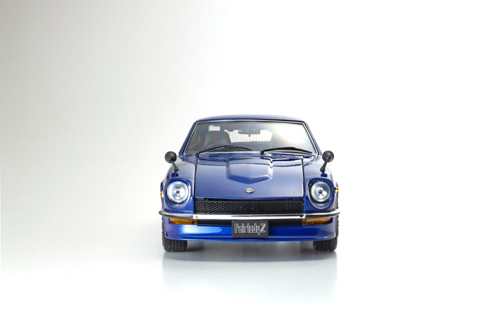 [Preorder] Kyosho 1:18 Nissan Fairlady Z-L (S30) - Blue/Silver Rim - 08220WBL